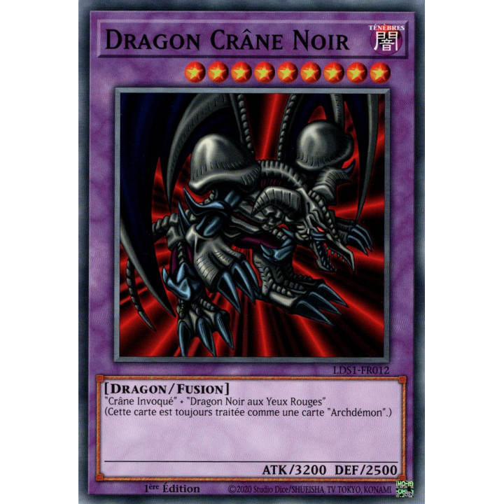 Dragon Crâne Noir : LDS1-FR012 C