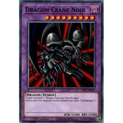 Dragon Crâne Noir : LDS1-FR012 C