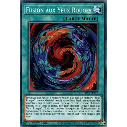 Yu-Gi-Oh Cartes de la Pierre Rouge LDS1-FR018 1st 