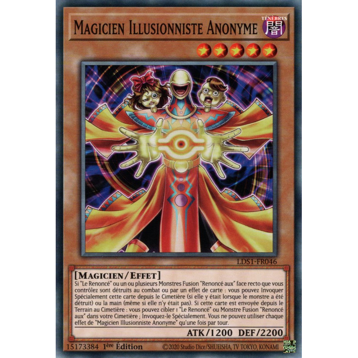 Magicien Illusionniste Anonyme : LDS1-FR046 C