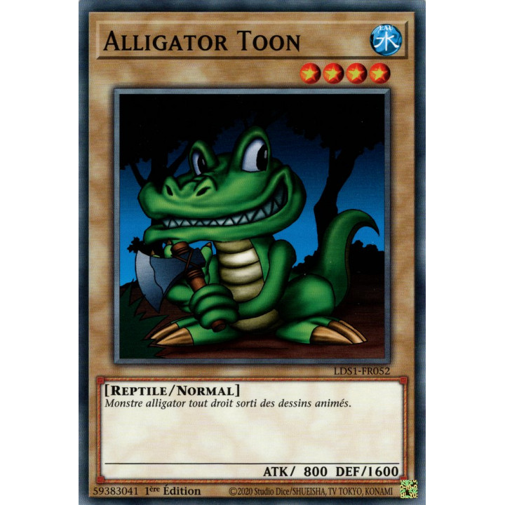Alligator Toon : LDS1-FR052 C