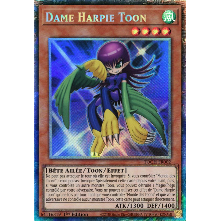 Dame Harpie Toon : TOCH-FR002 CR