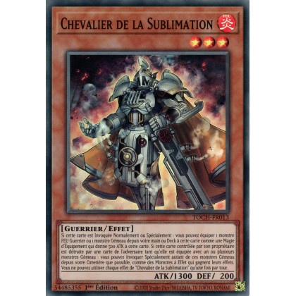 Chevalier de la Sublimation : TOCH-FR013 SR