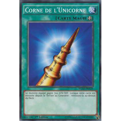 Corne de l'Unicorne : YGLD-FRA29 C