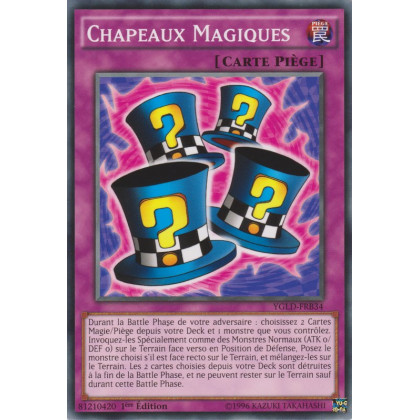 Chapeaux Magiques : YGLD-FRB34 C