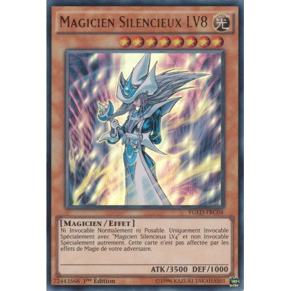 Magicien Silencieux LV8 : YGLD-FRC04 UR