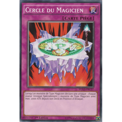 Cercle du Magicien : YGLD-FRC37 C