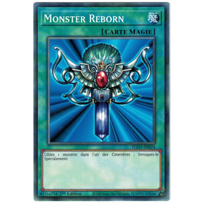 Monster Reborn : EGO1-FR024 C
