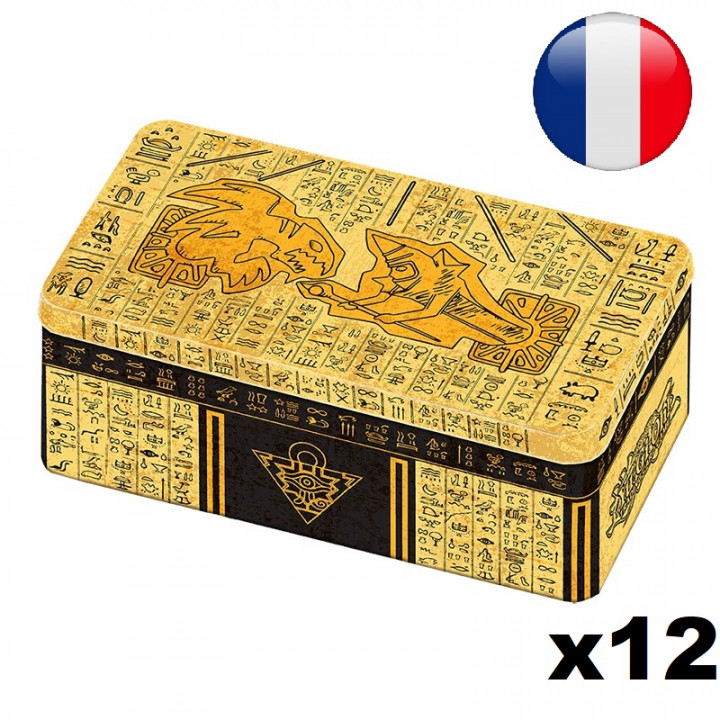 Lot de 12 Méga-Tin Box 2021 Boîte des Batailles Anciennes - Yu-Gi-Oh! FR