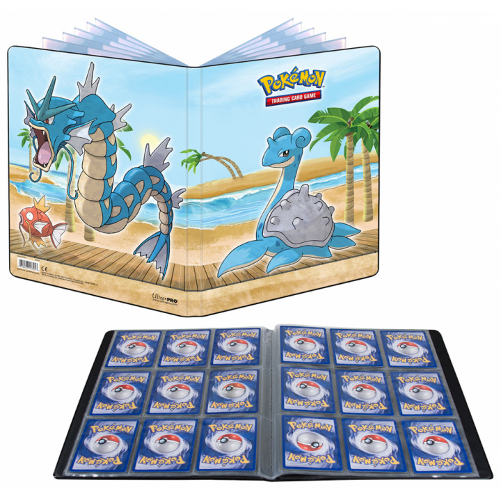 Pokémon - Portfolio Lokhlass, Leviator et Magicarpe A4 - 9 Cases