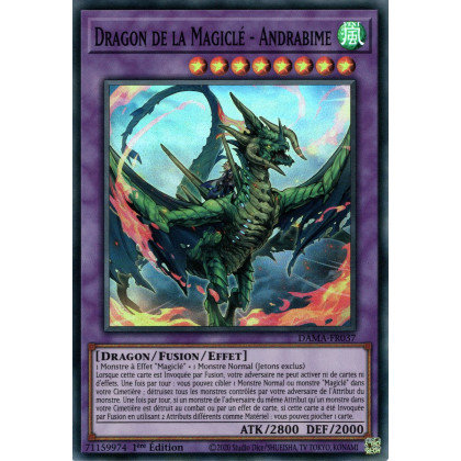 Dragon de la Magiclé - Andrabime : DAMA-FR037 SR
