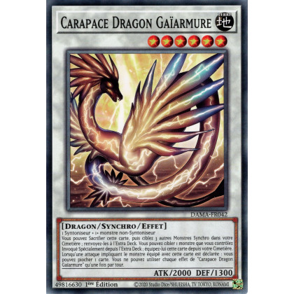 Carapace Dragon Gaïarmure : DAMA-FR042 C