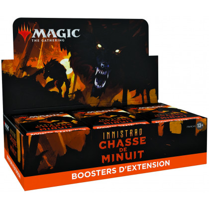 Display / Boite 30 boosters d'extension Innistrad : Chasse de Minuit - Magic