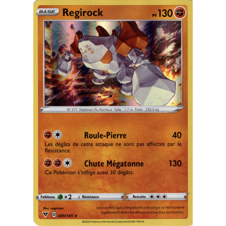 Regirock Reverse - 089/185 R - EB04