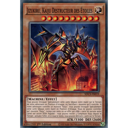 Jizukiru, Kaiju Destructeur des Étoiles : SDCS-FR019 C