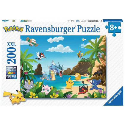 Pokémon - Puzzle 200 p XXL - Attrapez-les tous ! - Ravensburger
