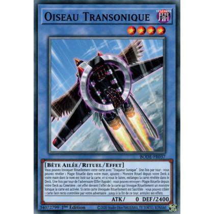 Oiseau Transonique - BODE-FR037 C