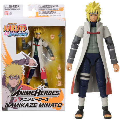 Figurine Naruto Shippuden - Namikaze Minato - Anime Heroes Bandai