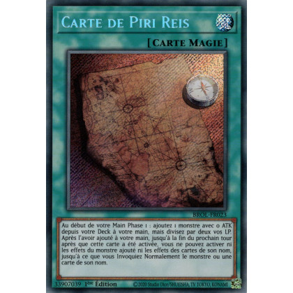 Carte de Piri Reis - BROL-FR023