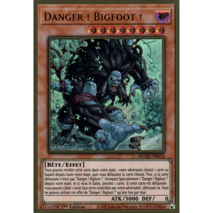 Danger ! Bigfoot ! : MGED-FR018 (V.1) (PGR)