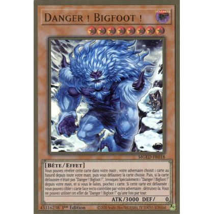 Danger ! Bigfoot ! : MGED-FR018 (V.2) (PGR)