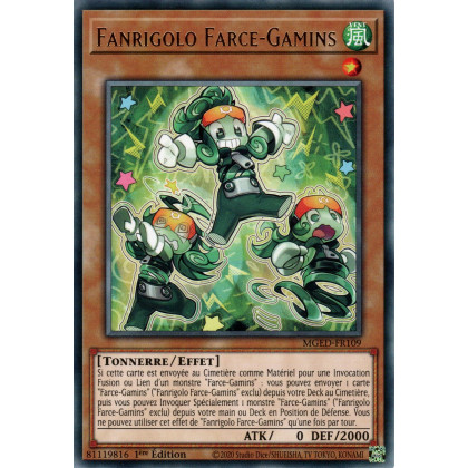 Fanrigolo Farce-Gamins : MGED-FR109 (R)