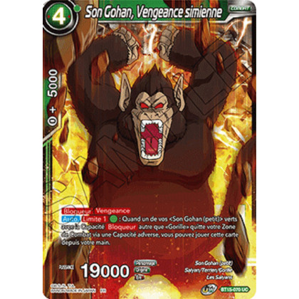 Son Gohan, Vengeance simienne : BT15-070