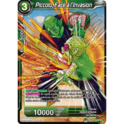 Piccolo, Face à l'Invasion : BT15-076
