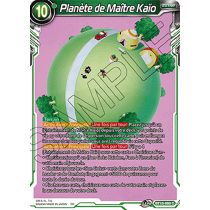 Planète de Maître Kaïo : BT15-088