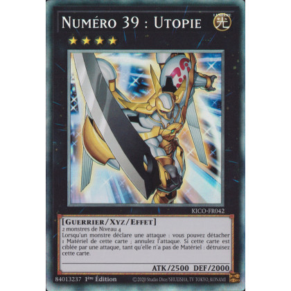 Numéro 39 : Utopie : KICO-FR042 (Collector's Rare - CR)