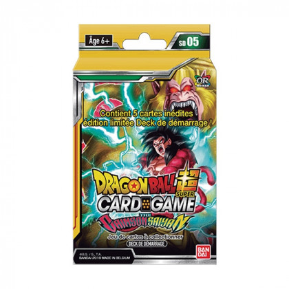 Dragon Ball Super Card Game - Deck SD05 The Crimson Saiyan (Blister)