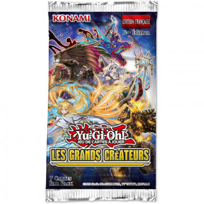 Yu-Gi-Oh! Booster de 7 Cartes : Les Grands Créateurs