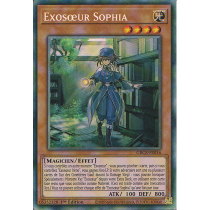 Exosœur Sophia : GRCR-FR016 (V.2 - CR)