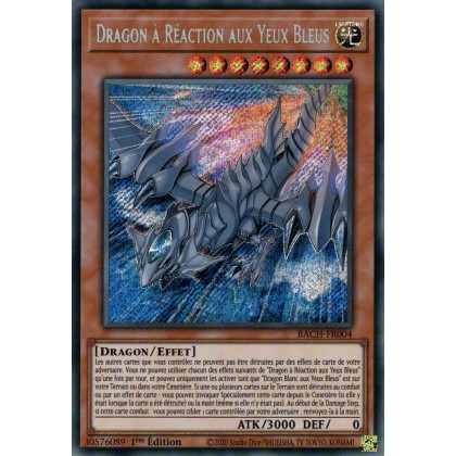 Dragon à Réaction aux Yeux Bleus : BACH-FR004 (V.1 - SE)