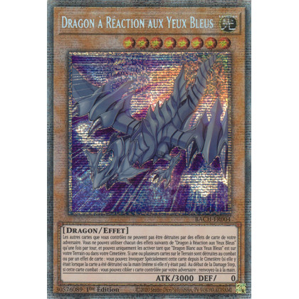 Dragon à Réaction aux Yeux Bleus : BACH-FR004 (V.2 - STR)