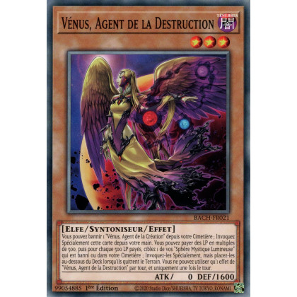 Vénus, Agent de la Destruction : BACH-FR021 (C)