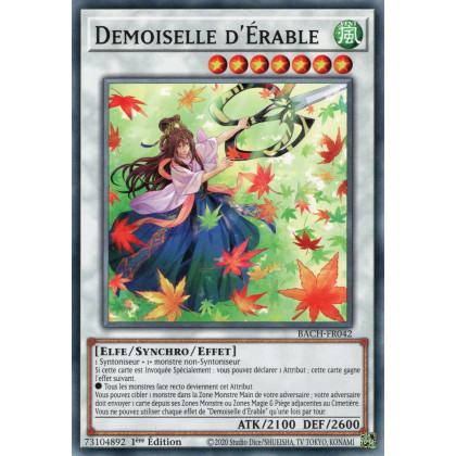 Demoiselle d'Érable : BACH-FR042 (C)