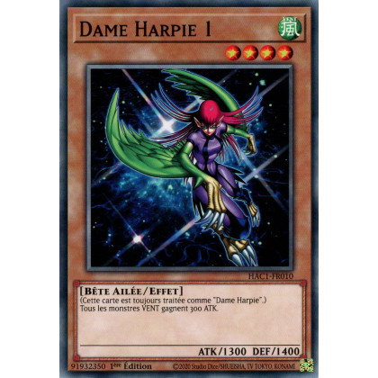 Dame Harpie 1 : HAC1-FR010 (V.1 - C)