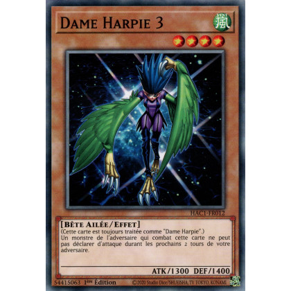 Dame Harpie 3 : HAC1-FR012 (V.1 - C)