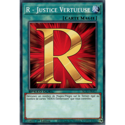 R - Justice Vertueuse : SGX1-FRA17 (C)