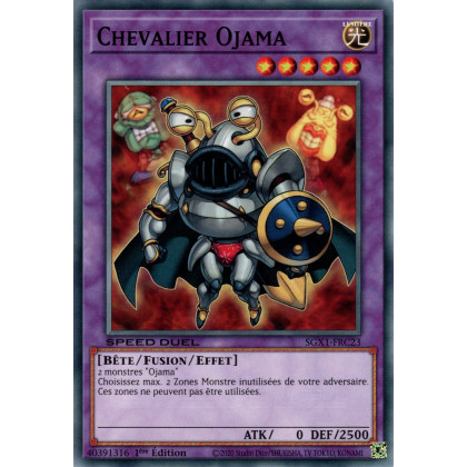 Chevalier Ojama : SGX1-FRC23 (C)