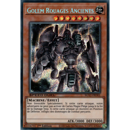 Golem Rouages Ancients : SGX1-FRD01 (V.2 - SE)