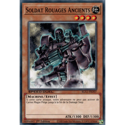 Soldat Rouages Ancients : SGX1-FRD07 (C)