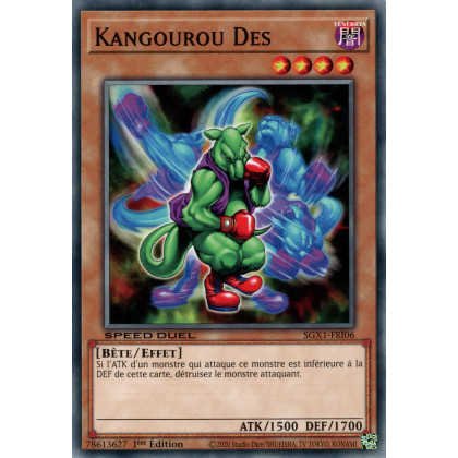 Kangourou Des : SGX1-FRI06 (C)