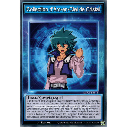 Collection d'Arc-en-Ciel de Cristal : SGX1-FRS14 (C)