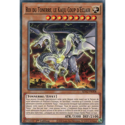 Roi du Tonerre, le Kaiju Coup d'Éclair - SDAZ-FR008