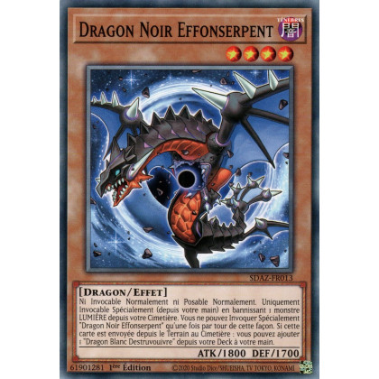 Dragon Noir Effonserpent - SDAZ-FR013