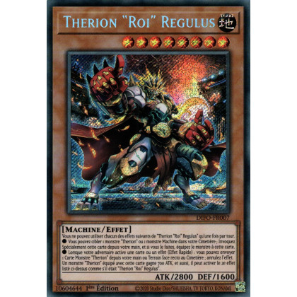 Therion "Roi" Regulus - DIFO-FR007 - Cartes Yu-Gi-Oh!