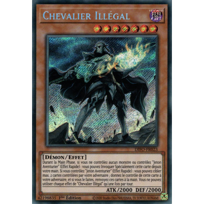 Chevalier Illégal - DIFO-FR023 - Cartes Yu-Gi-Oh!
