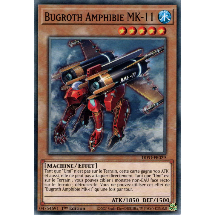 Bugroth Amphibie MK-11 - DIFO-FR029 - Cartes Yu-Gi-Oh!